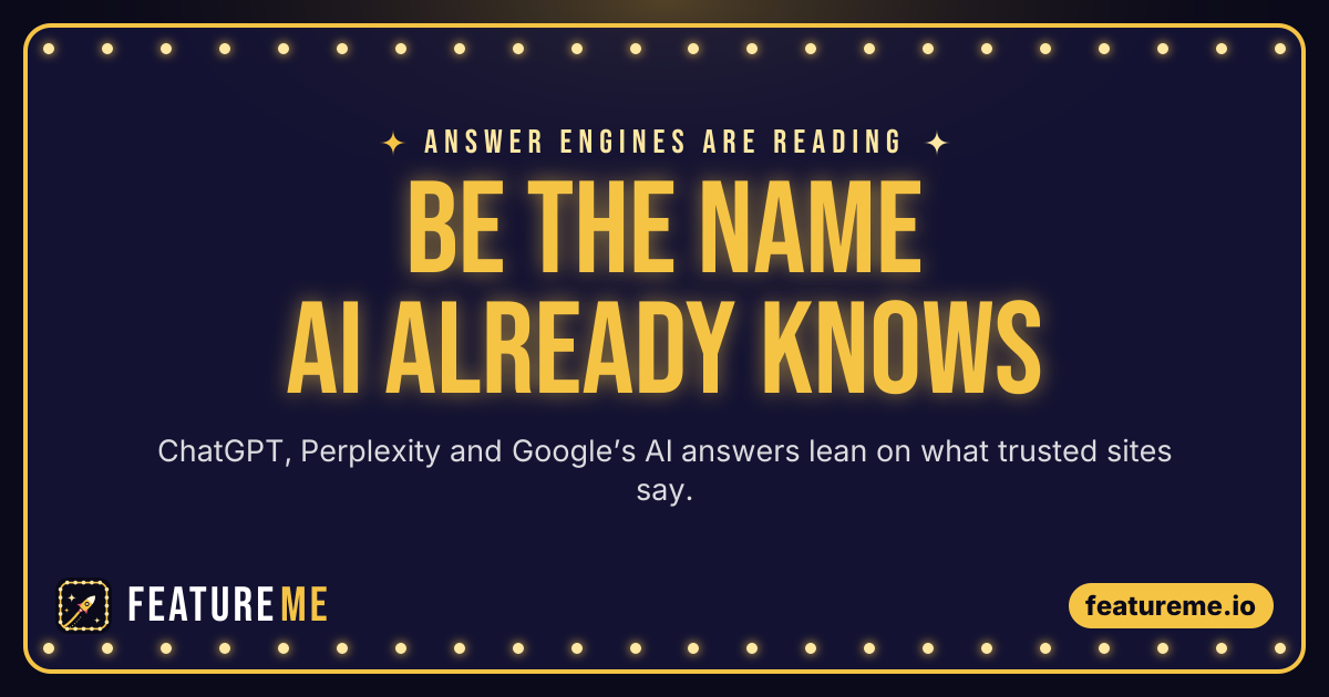 Be the name AI already knows