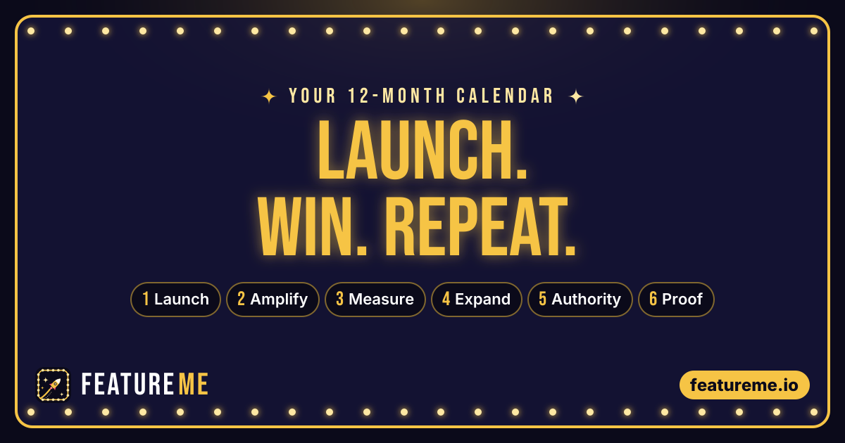 Launch. Win. Repeat.